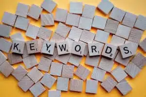 keywords palabras clave